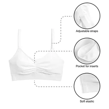 TomboyX V-Neck Bralette for Women - Comfortable & Stylish