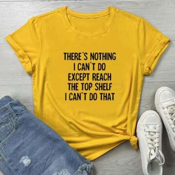 BLACKOO Women There's Nothing Graphic T-shirts for Ultimate Style and Comfort