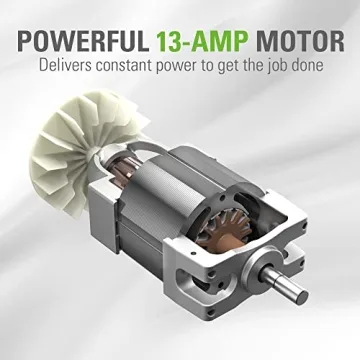 Powerful 13 Amp Electric Snow Blower for Easy Winter Cleanup