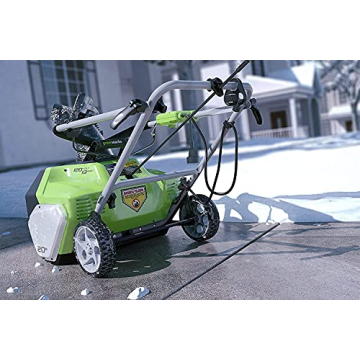 Powerful 13 Amp Electric Snow Blower for Easy Winter Cleanup
