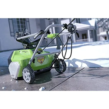 Powerful 13 Amp Electric Snow Blower for Easy Winter Cleanup
