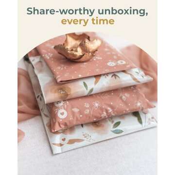 Impack Biodegradable Mailers - Eco-Friendly Shipping Bags 100 Pack