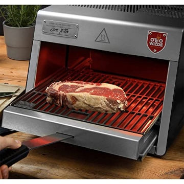 Otto Wilde Grill Pro Outdoor Infrared Steak Grill Bundle