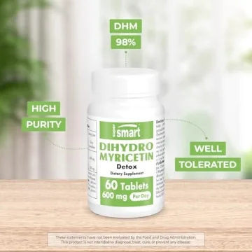 Supersmart Dihydromyricetin 600mg High Purity Health Supplement