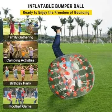 Aceshin Inflatable Bumper Ball for Fun Outdoor Adventures
