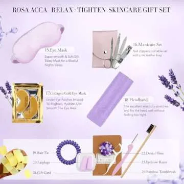 Facial Skin Care Set & Spa Kit - Perfect Mother's Day Gift