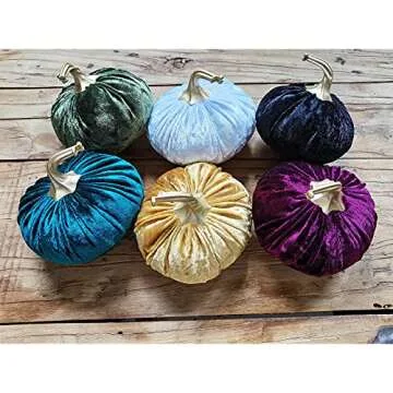 Orgrimmar Velvet Pumpkins for Fall Home Decor