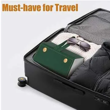 CHZZMS Travel Sunglass Organizer - 2 Pack Case