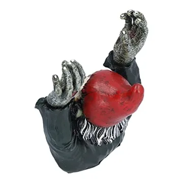 Dpofirs Zombie Gnome Outdoor Garden Statue Decoration
