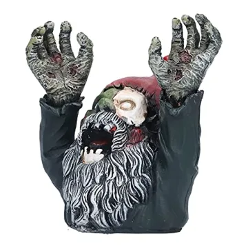 Dpofirs Zombie Gnome Outdoor Garden Statue Decoration