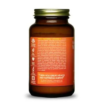 HealthForce SuperFoods Truly Natural Vitamin C 180g Vegan