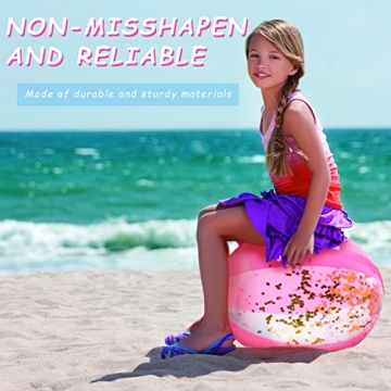 Amor Present Beach Ball 16" Inflatable Sparkling Fun