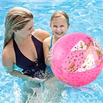 Amor Present Beach Ball 16" Inflatable Sparkling Fun