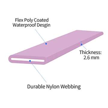 Long Leash Waterproof Training Longline Outdoor Dog Leash Great for Training, Beach, Yard, Play, Cam...