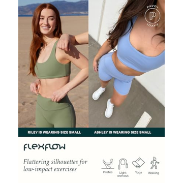 PAVOI ACTIVE High Support Yoga Sports Bra for Women