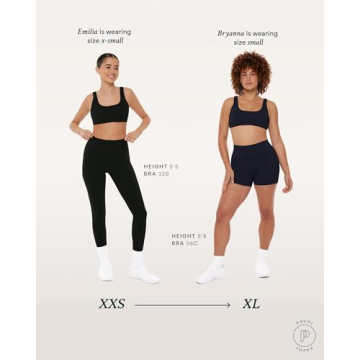 PAVOI ACTIVE High Support Yoga Sports Bra for Women