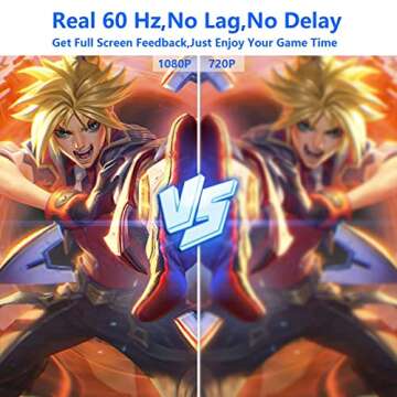 Capture Card Nintendo Switch, Video Game Capture Card 4K 1080P 60FPS, HDMI to USB 3.0 Capture Card for Streaming Work with PS4/PC/OBS/Camera