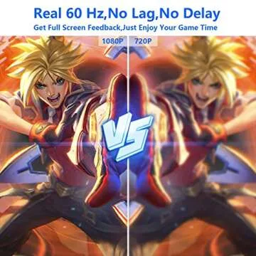 Capture Card Nintendo Switch, Video Game Capture Card 4K 1080P 60FPS, HDMI to USB 3.0 Capture Card for Streaming Work with PS4/PC/OBS/Camera