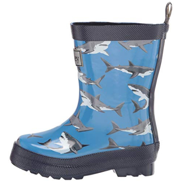 Hatley Deep-Sea Sharks Rain Boots for Toddlers