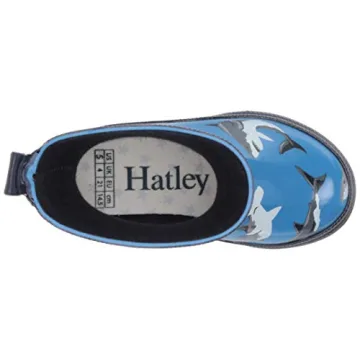Hatley Deep-Sea Sharks Rain Boots for Toddlers
