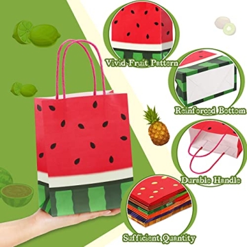 Colorful Summer Fruit Party Favor Bags for All Occasions