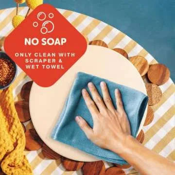 Cast Elegance Thermarite Pizza Stone for Oven & Grill