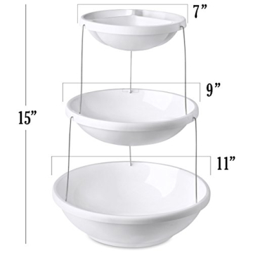 Masirs Collapsible Bowl Set for Stylish Serving & Minimal Storage