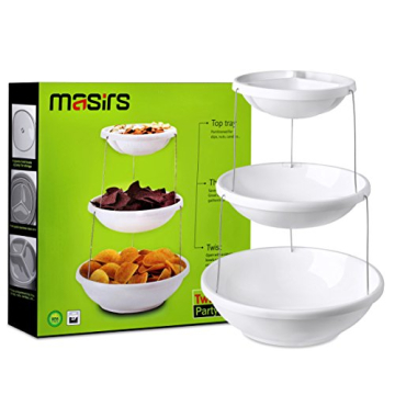 Masirs Collapsible Bowl Set for Stylish Serving & Minimal Storage