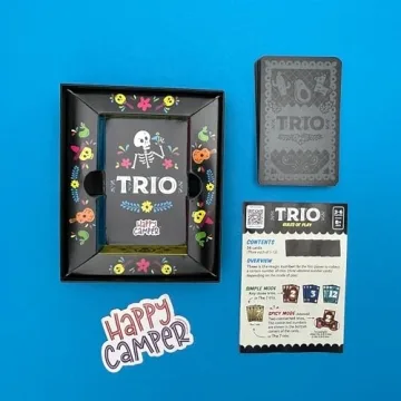 Happy Camper Trio Game | Fun Family Card Game for All Ages 