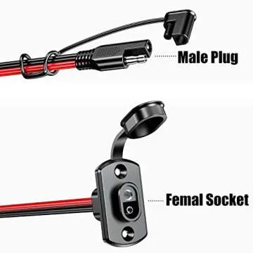 Depvko SAE Quick Connector Harness for Power Connections