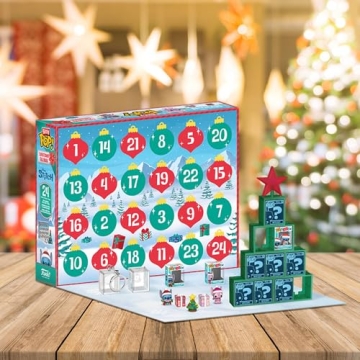 Funko Pop! Bitty Countdown Calendar: Stitch Holiday - 24 Days of Surprises - Collectible Vinyl Mini ...