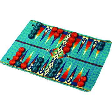 Pendleton Travel-Ready Backgammon Set for Outdoor Fun