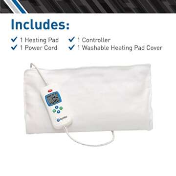 BodyMed Digital Moist Heating Pad for Pain Relief