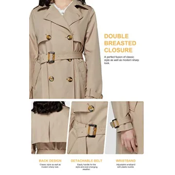 Stylish Orolay Women's Trench Coat - Comfort & Elegance