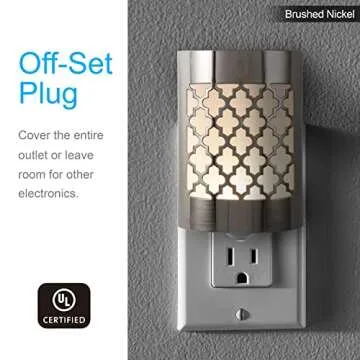 GE CoverLite LED Night Light with Dusk-to-Dawn Sensor