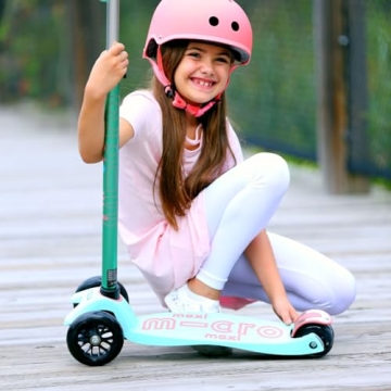 Micro Kickboard Maxi Deluxe LED - Safe Fun Scooter for Kids