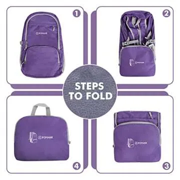 ZOMAKE Lightweight Packable Backpack 30L - Versatile Daypack