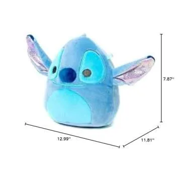 SQUISHMALLOW Disney Stitch Plush - 12 Inch Soft Toy