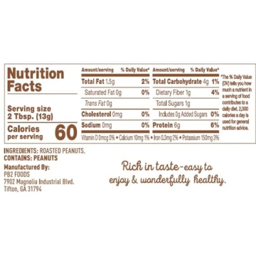 PB2 Pure Peanut Butter Powder - 100% Natural Goodness