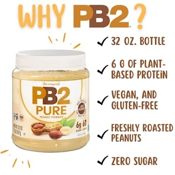 PB2 Pure Peanut Butter Powder - 100% Natural Goodness