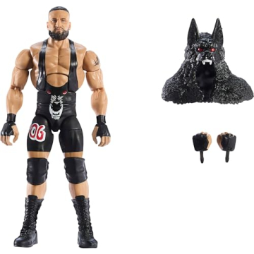 Mattel WWE Elite Action Figure Bron Breakker 6-inch Collectible with Accessories