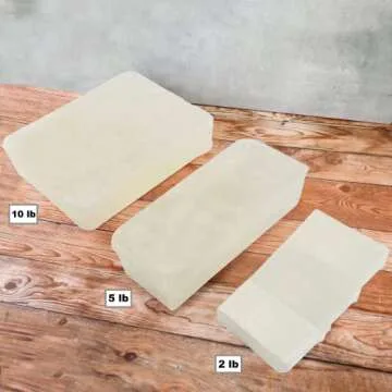 Primal Elements Honey Soap Base - Moisturizing Melt and Pour Glycerin Soap Base for Crafting and Soap Making, Cruelty Free, Easy to Cut - 5 Pound