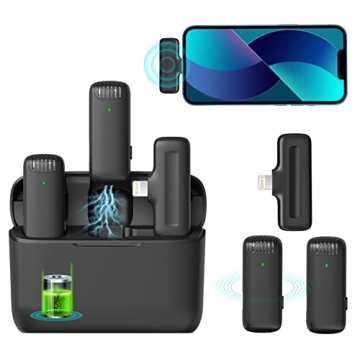 ULANZI J12 Wireless Lavalier Mic for iPhone & iPad