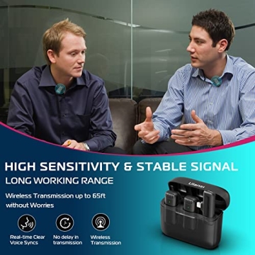 ULANZI J12 Wireless Lavalier Mic for iPhone & iPad