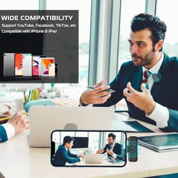 ULANZI J12 Wireless Lavalier Mic for iPhone & iPad