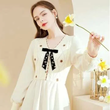 JKQBUX Women’s Velvet Bow Tie Brooch for Chic Styles