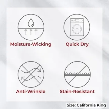 Mellanni California King Sheets Set for Luxurious Sleep