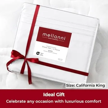Mellanni California King Sheets Set for Luxurious Sleep