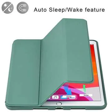 Premium Arae iPad Case with Adjustable Stand & Pencil Holder