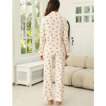 Super Soft Anjue Long Sleeve Pajamas for Women